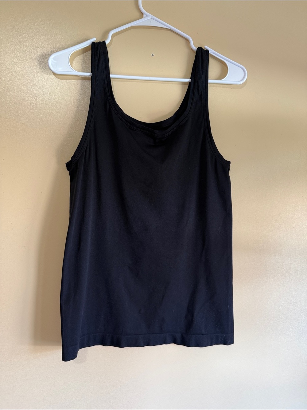 Soma Black Scoop Neck Tank Top
